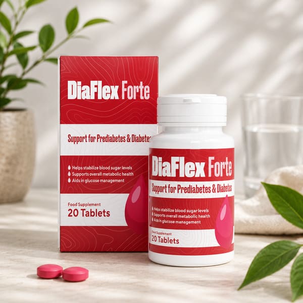 DiaFlex Forte – Stabilizacja Cukru | Skuteczna Kuracja